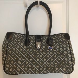 Dooney Double Long Handle Tote